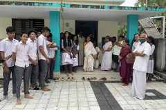 Visit of NSS  Volunteers  of Ramapuram HS