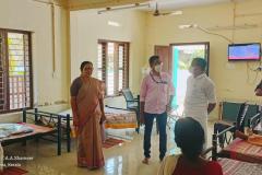 Visit of Smt Valsala, Standing Committe chairperson of Alappuzha District Panchayath